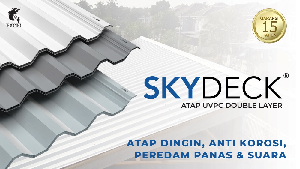 atap uPVC Skydeck